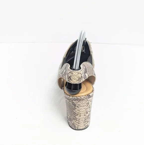 Corso Como leather heeled sandals - Picture 4 of 16